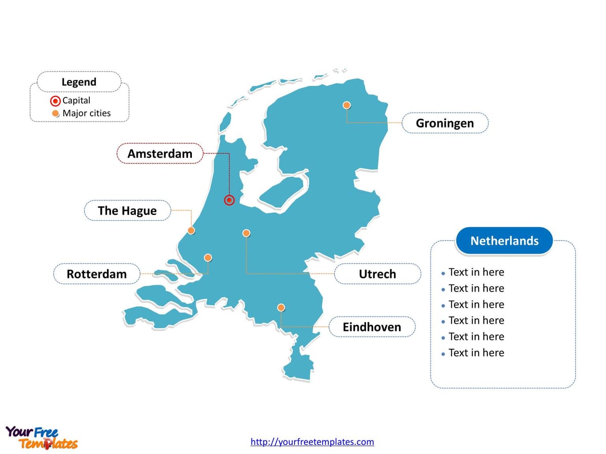 Rotterdam, Holandia mapie